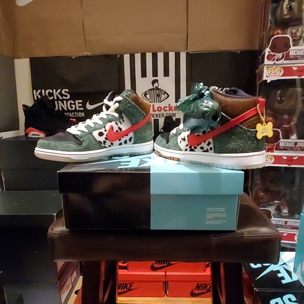 NIKE SB DUNK HI DOG WALKERs